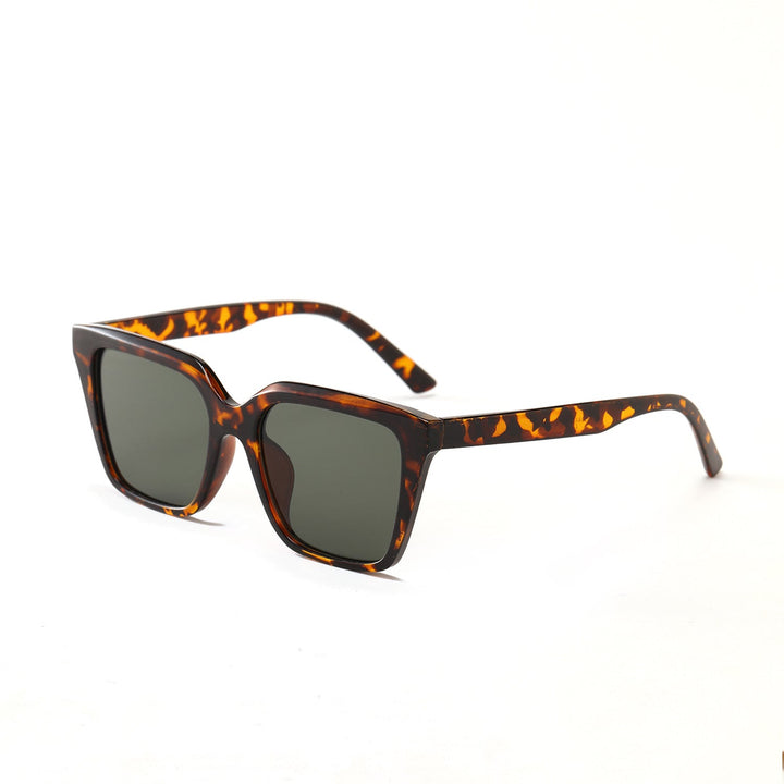 Women's geometric sunglasses with protective UV filter and stylish tortoiseshell design Kalsten
