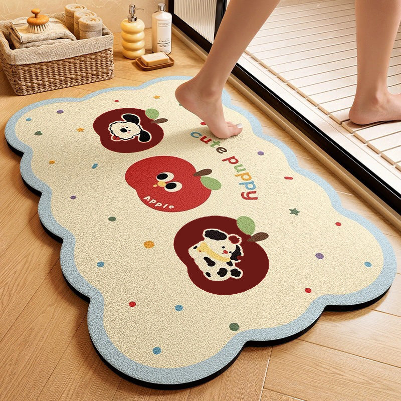 Cute Animal-Themed Memory Foam Bath Mat Kalsten