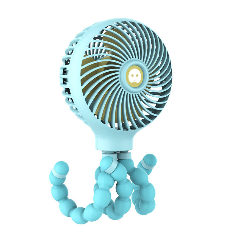 Unisex Flexible Mini Fan with 360-Degree Rotating Head Kalsten