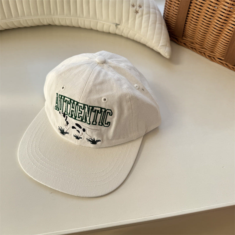 Women's Embroidered Cow Graphic Baseball Cap Kalsten