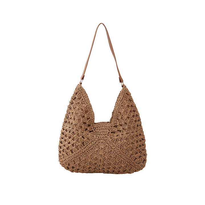 Handmade shoulder bag made from natural materials Kalsten