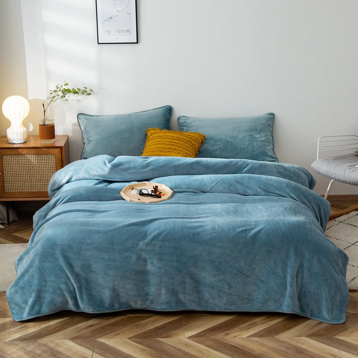 Ladies cozy microfiber blanket Kalsten