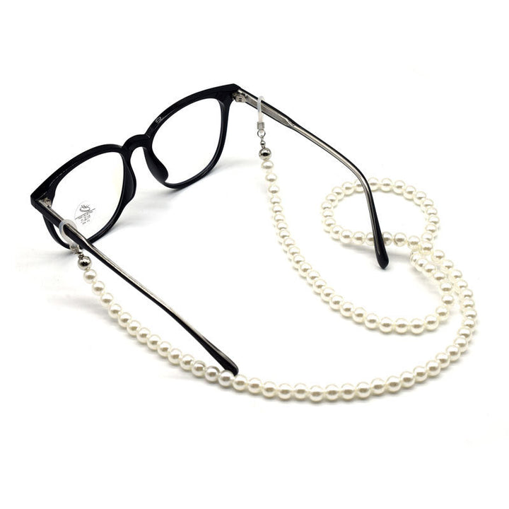 Elegant Pearl Beaded Eyewear Chain Kalsten