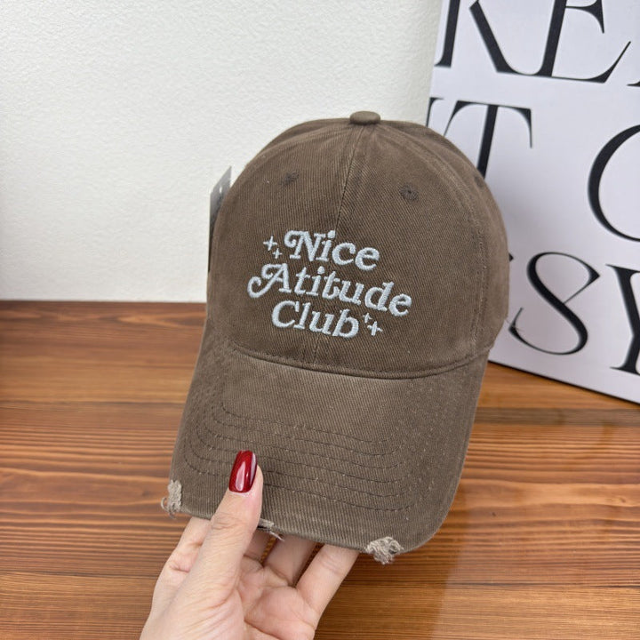 Men's Distressed Cotton Baseball Cap Kalsten 1784270476