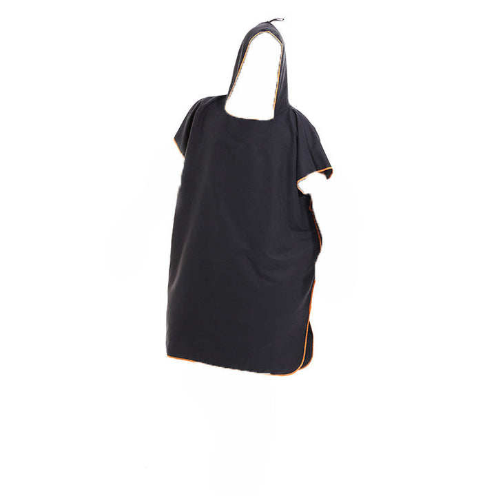 Hooded poncho with practical pockets and quick-drying material Kalsten