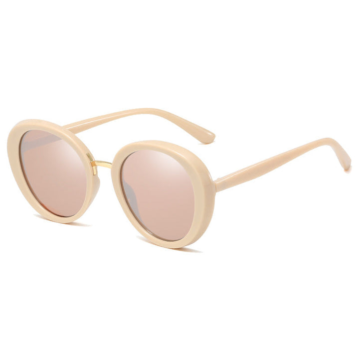 Women's Vintage Sunglasses in Elegant Shield Design Kalsten