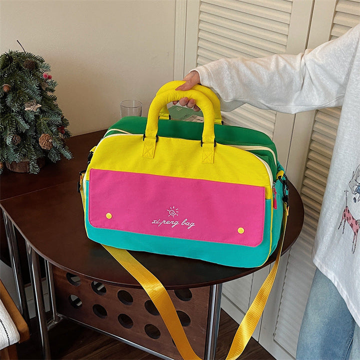 Sporty Multifunctional Duffel Bag with Multiple Compartments Kalsten