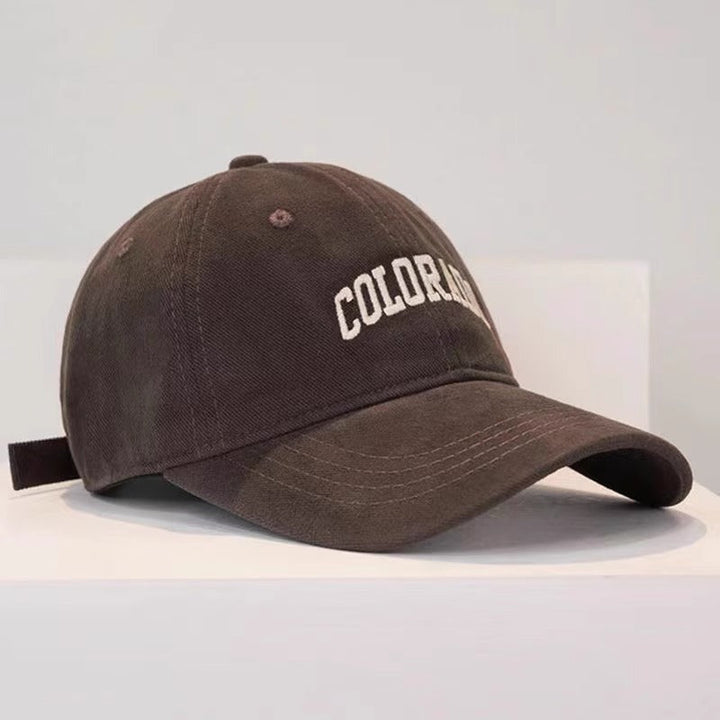 Men's Cotton Adjustable Embroidered Baseball Cap Kalsten