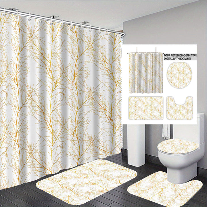 Digital Botanical Bathroom Décor Set Kalsten