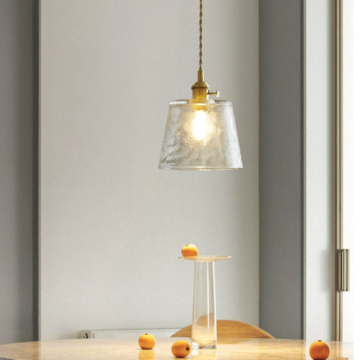 Modern Simple Cup Glass Pendant Lamp For Living Room | Kalsten