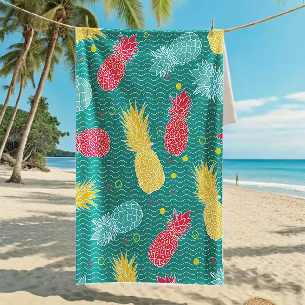 Women's beach towel with creative golf theme Kalsten