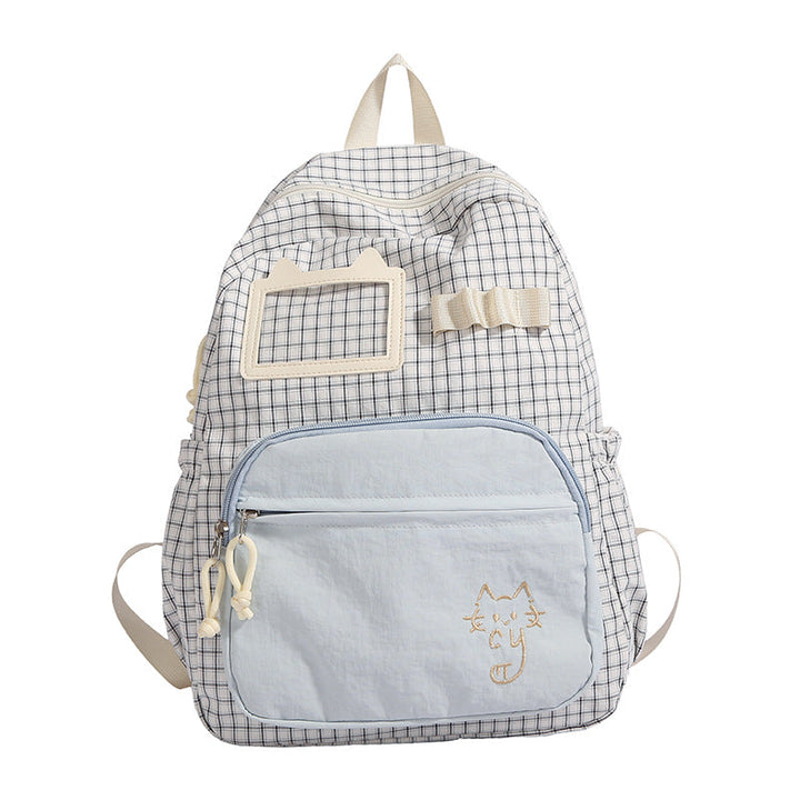 Cute Illustrated Cat Design Backpack Kalsten