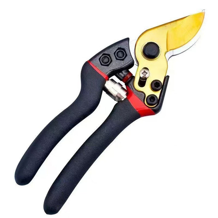 Ergonomic curved bypass pruning shears with non-slip foam grips Kalsten