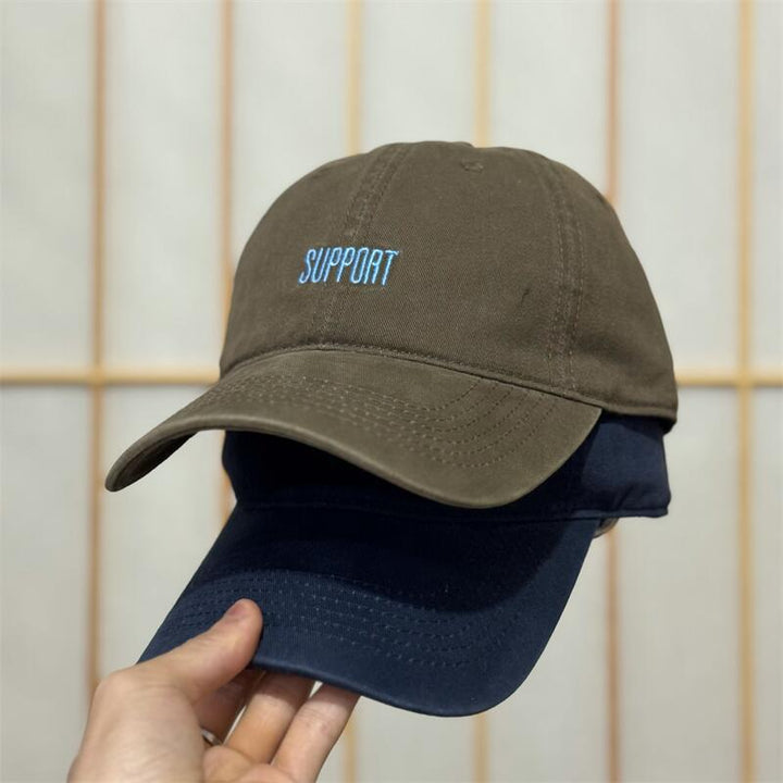 Men's Supportive Embroidered Cotton Baseball Cap Kalsten