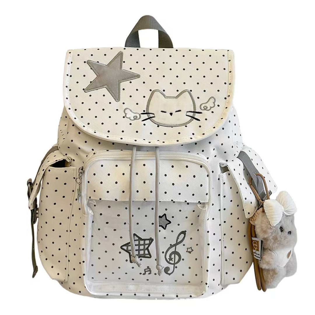 Whimsical Dot Pattern Kid's Backpack Kalsten