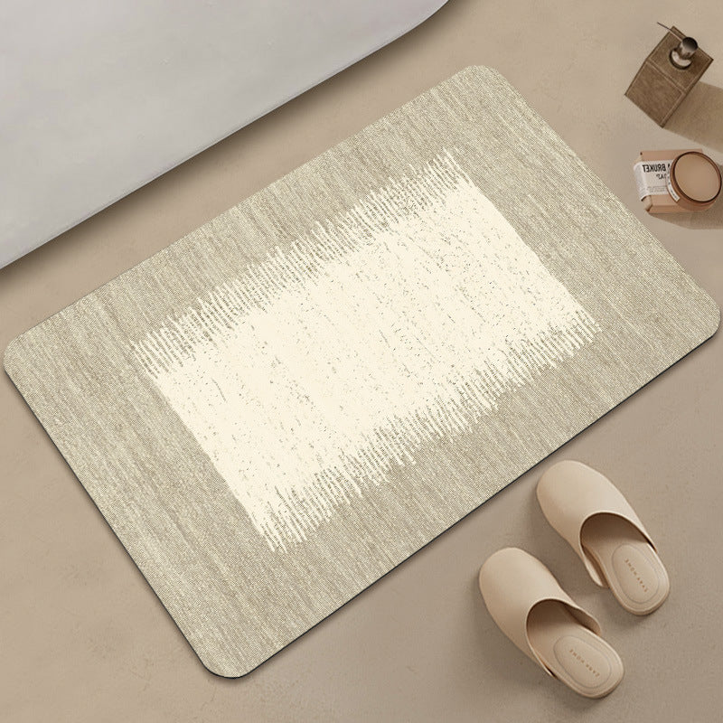 Stylish Geometric Pattern Bath Mat Kalsten
