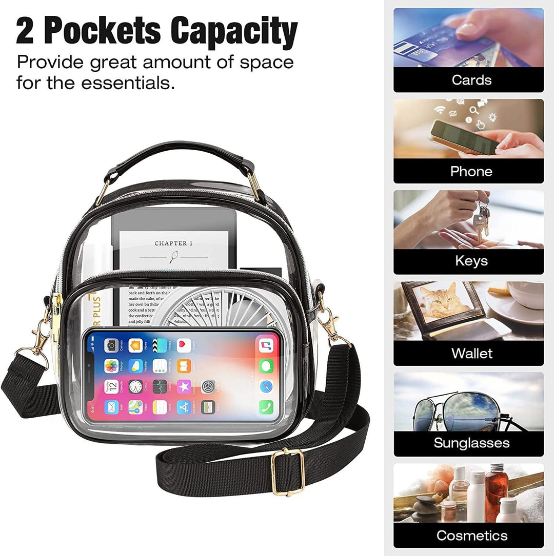 Transparent Shoulder Bag Kalsten
