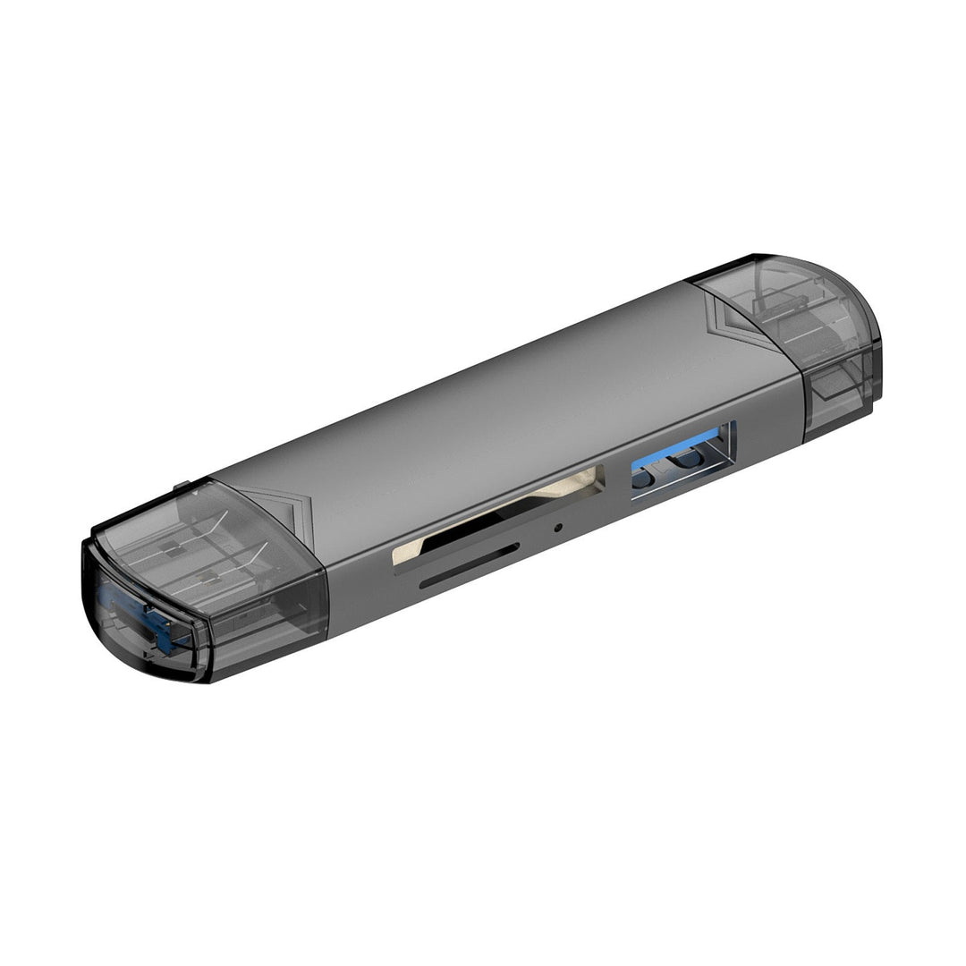 Multi-Format Memory Card Reader with USB-C and USB Compatibility Kalsten