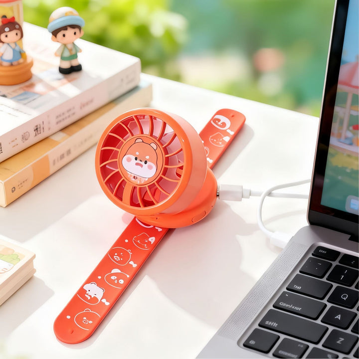 Portable USB Hand Fan with Cute Animal Design Kalsten