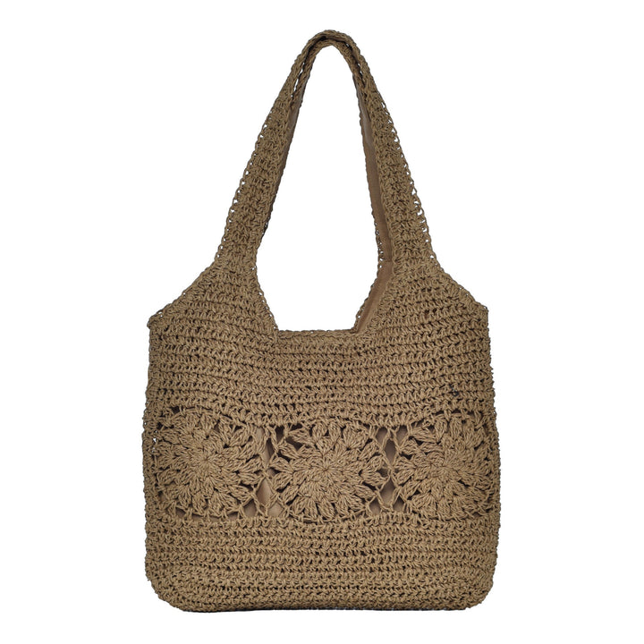 Crochet shoulder bag in modern design Kalsten