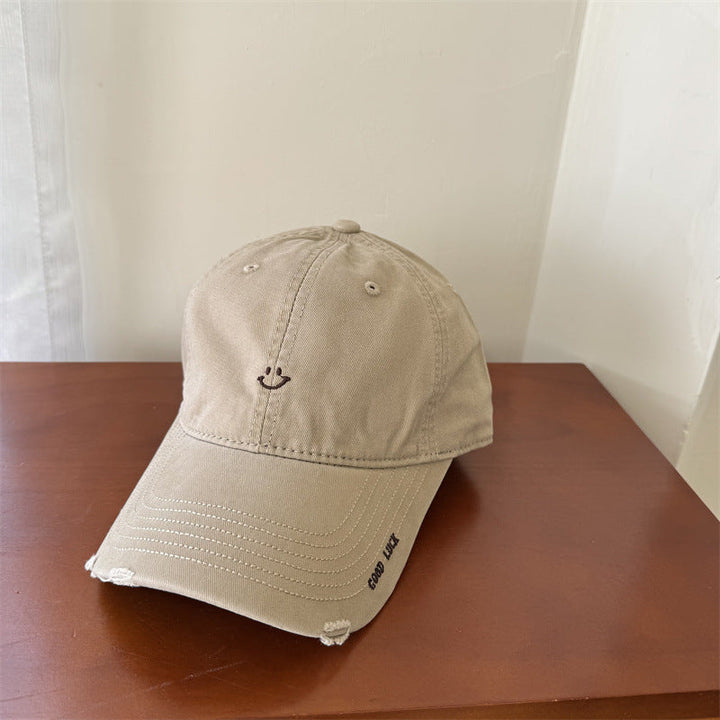 Women's Casual Smile-Embroidered Cap Kalsten