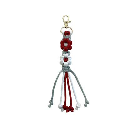Macrame Keychain with Tassel Acalora