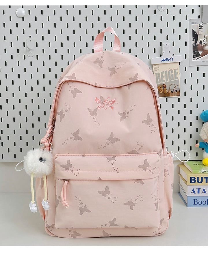 Butterfly Patterned Casual Backpack Kalsten