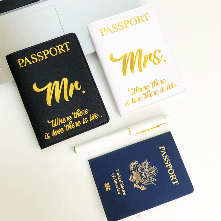 Stylish Passport and Luggage Tag Set Kalsten