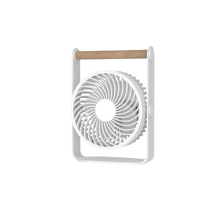 Women's portable design fan with wooden handle Kalsten