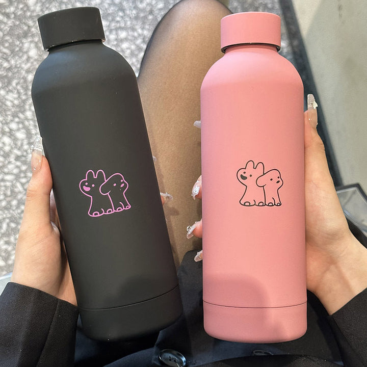 Ladies Insulated Drink Bottle with Playful Design Kalsten