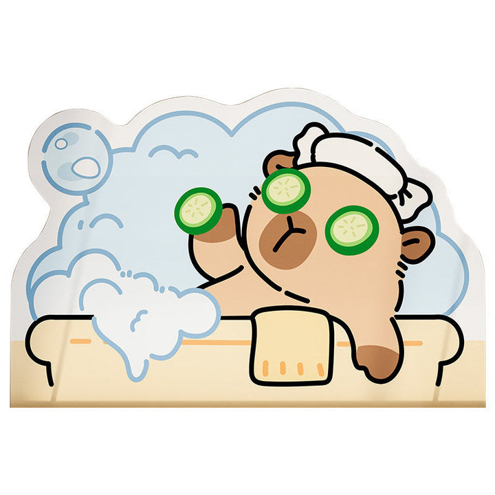 Fun Cartoon Dog Bath Mat Kalsten