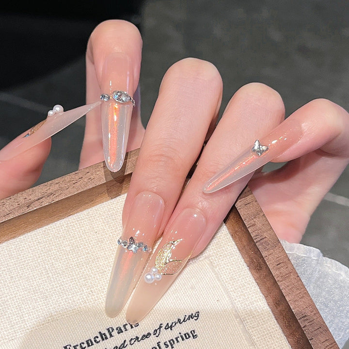 Artistic Acrylic Press-On Nail Designs Kalsten