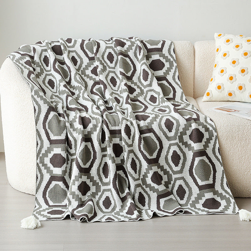 Ladies decorative throw blanket Kalsten