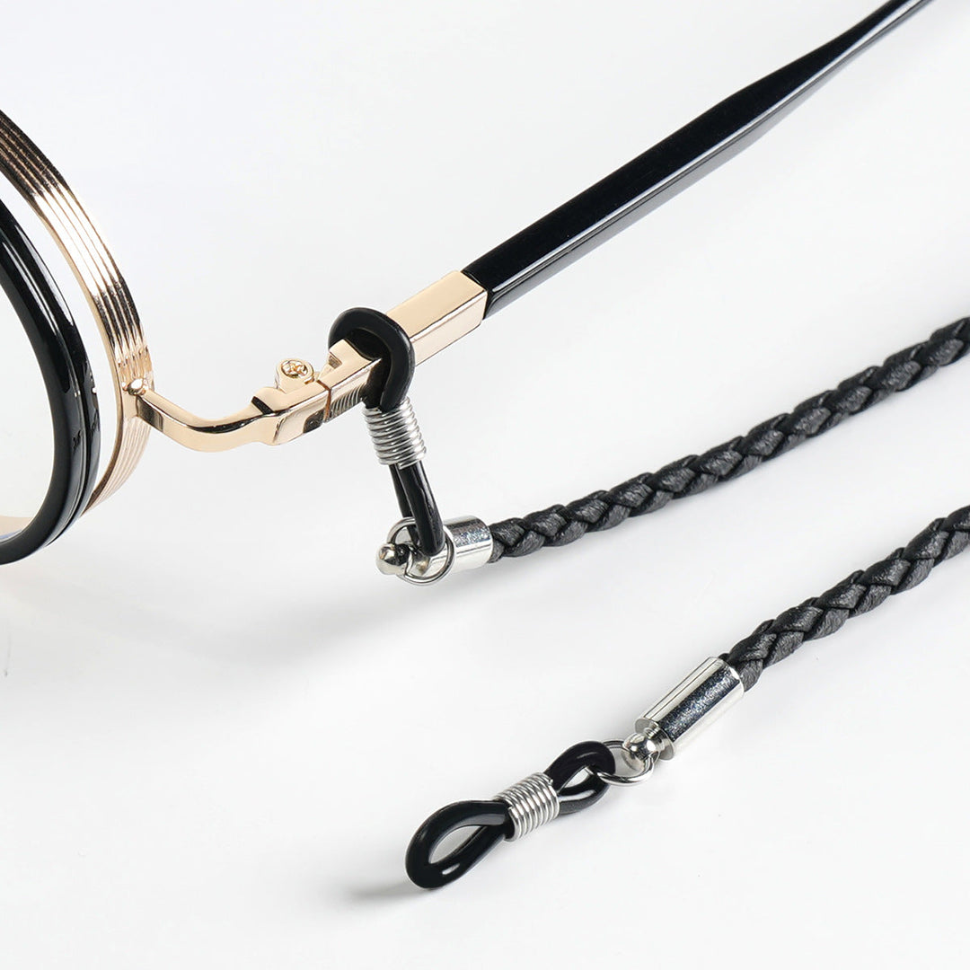 Braided Leather Eyewear Holder kalsten