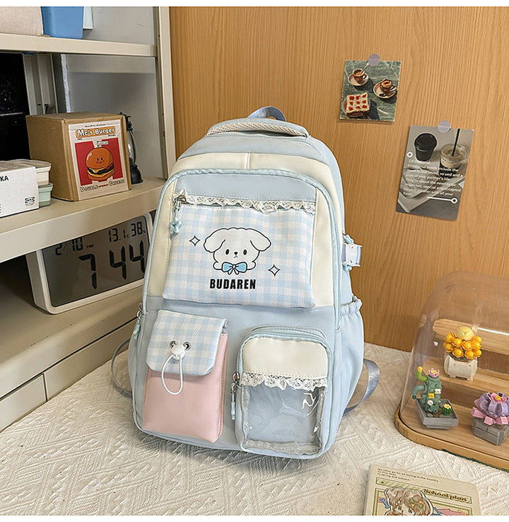 Playful Illustrated Backpack Kalsten