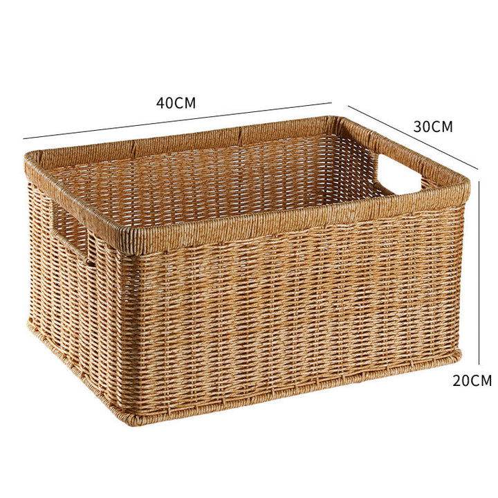 Unisex Practical Storage Basket with Open Handles Kalsten