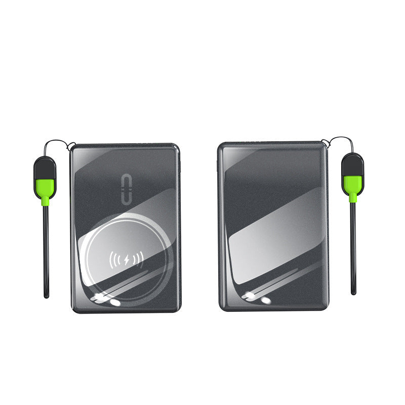 Portable power bank with wireless charging option and high-speed technology Kalsten