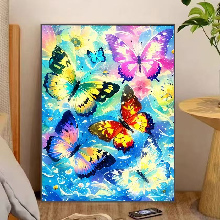Fantasy Forest Butterfly Wall Art Kalsten