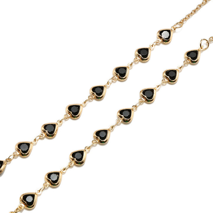 Heart-Shaped Pendant Necklace Kalsten