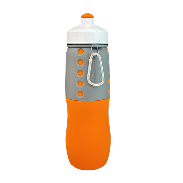 Women Functional Silicone Water Bottle with Carabiner Kalsten