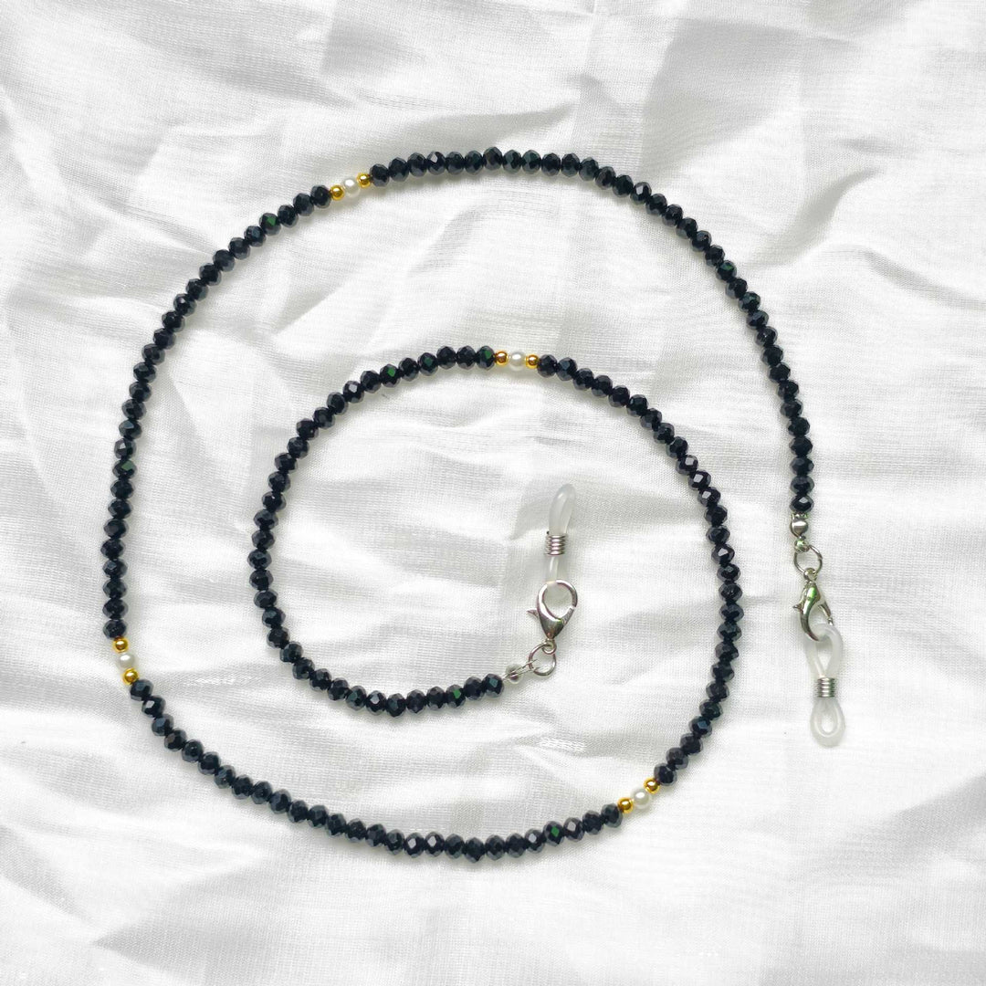 Elegant glasses holder chain with colorful beads Kalsten