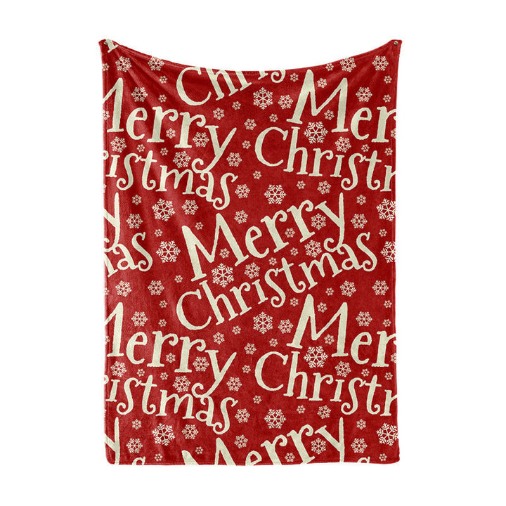 Women's Christmas blanket with festive design Kalsten
