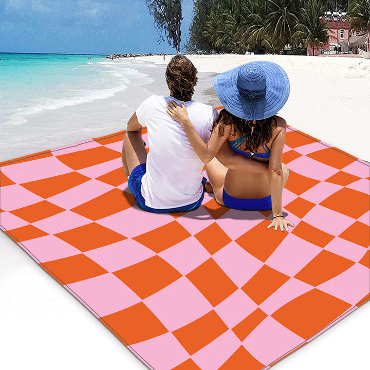 Picnic blanket in maritime design Kalsten