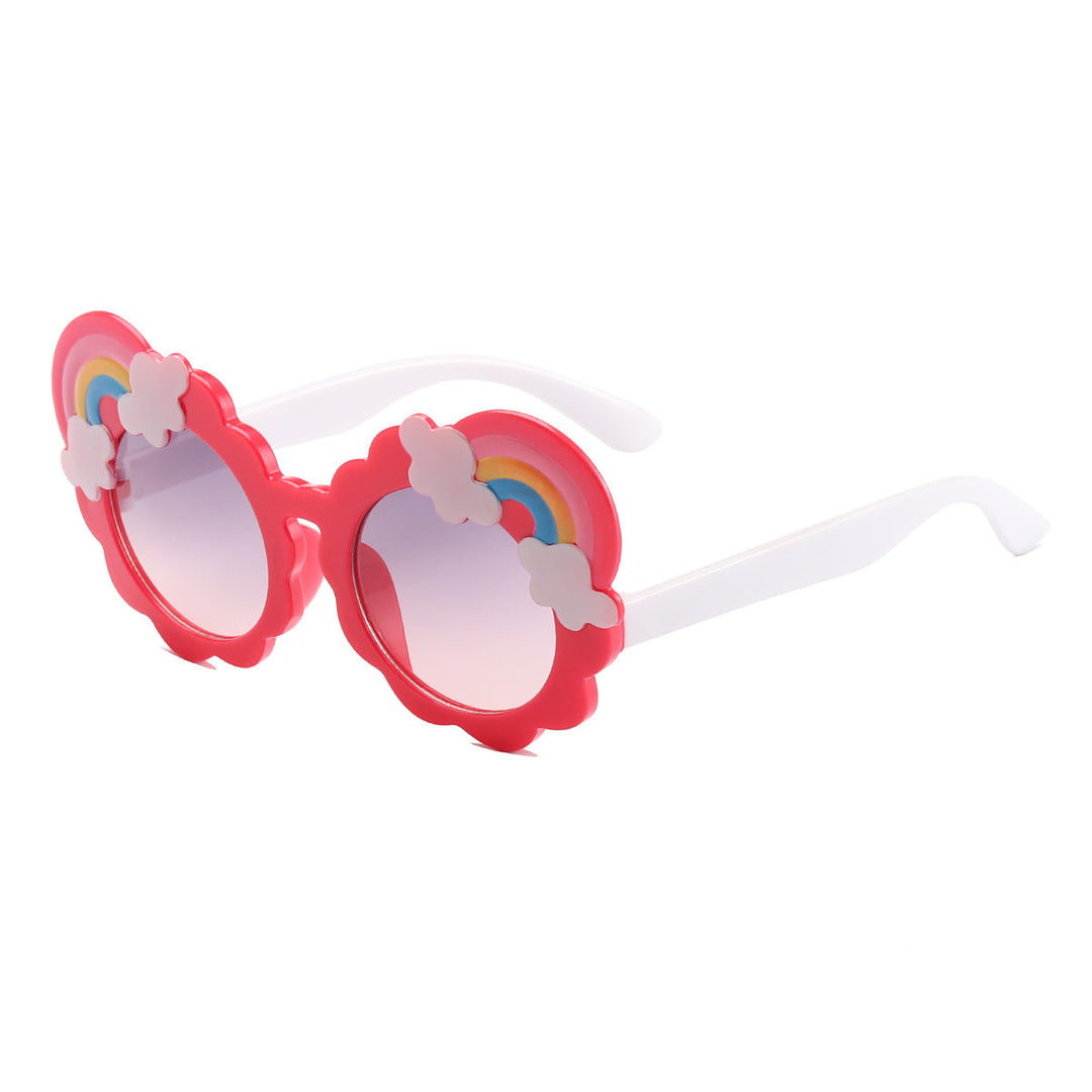 Ladies design-oriented sunglasses with flower-shaped frame Kalsten