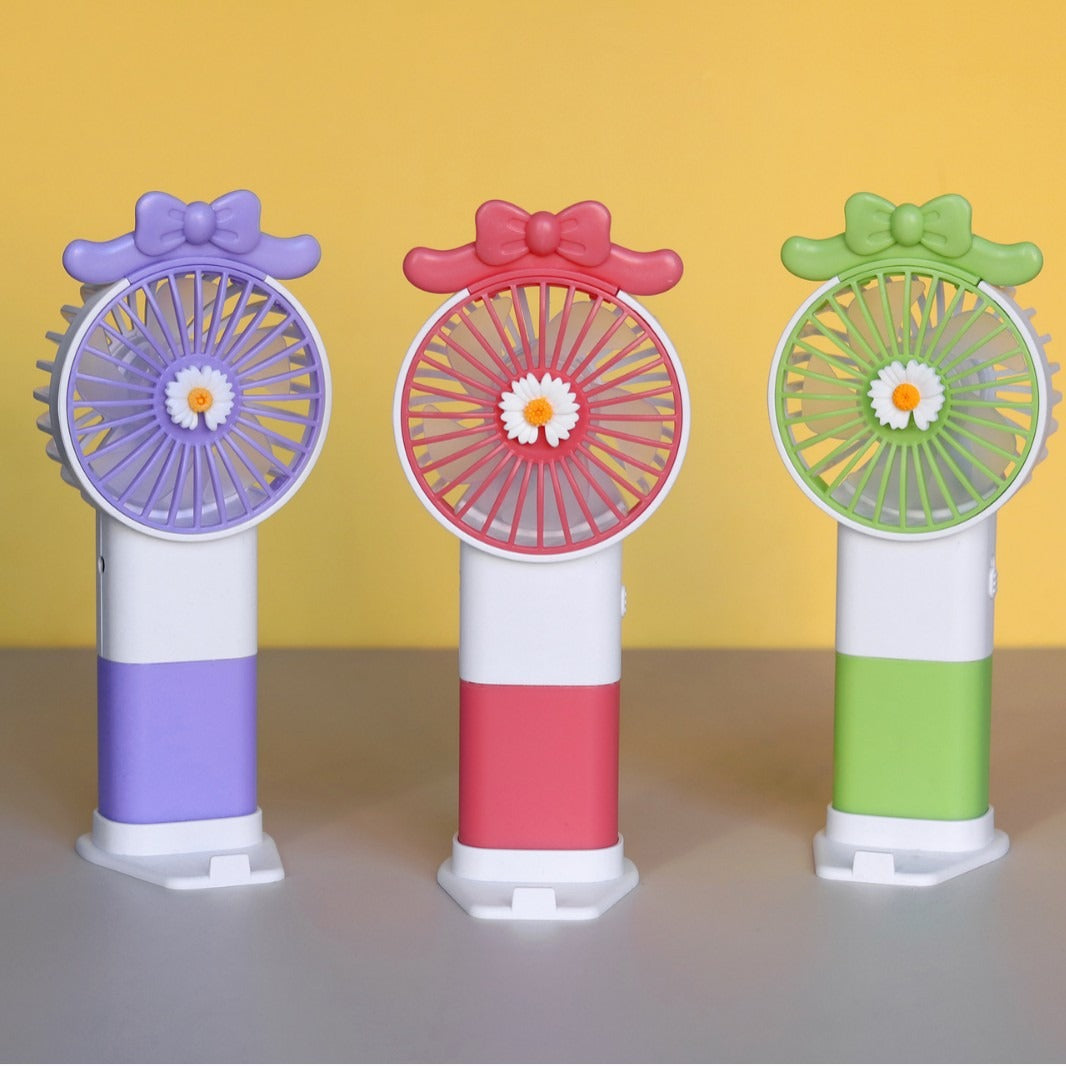 Unisex handheld fan with colorful design and adjustable tilt Kalsten