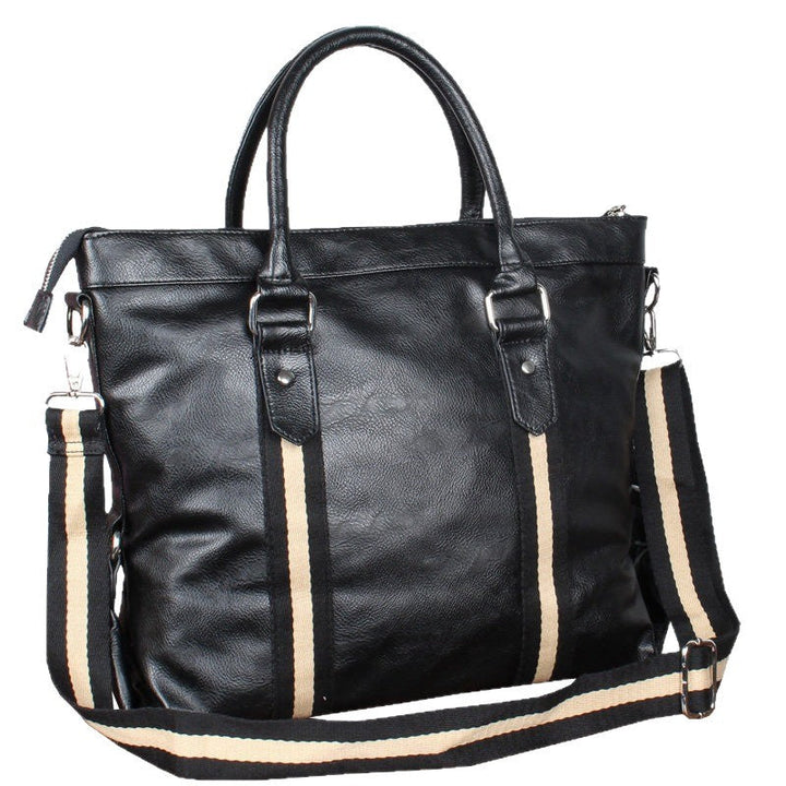 Elegant and Multifunctional Leather Briefcase Kalsten