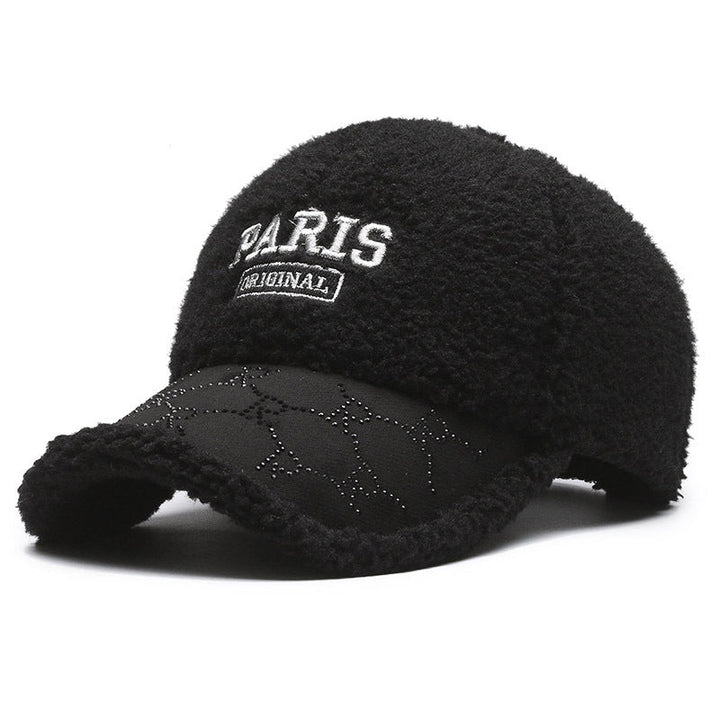 Women's Plush Faux Fur Baseball Cap Kalsten