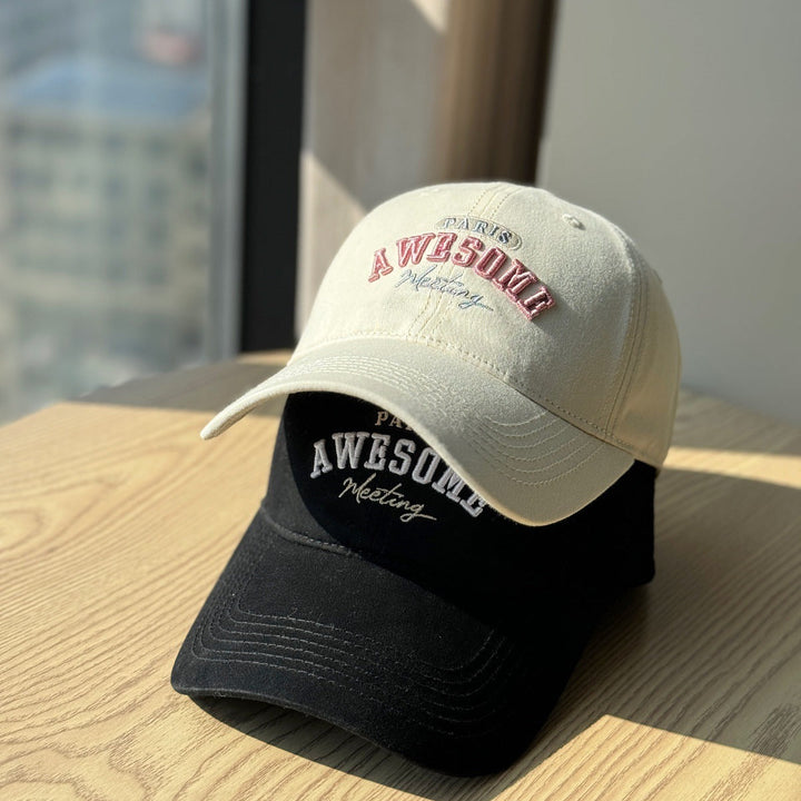 Women's Vintage-Inspired Adjustable Baseball Cap Kalsten