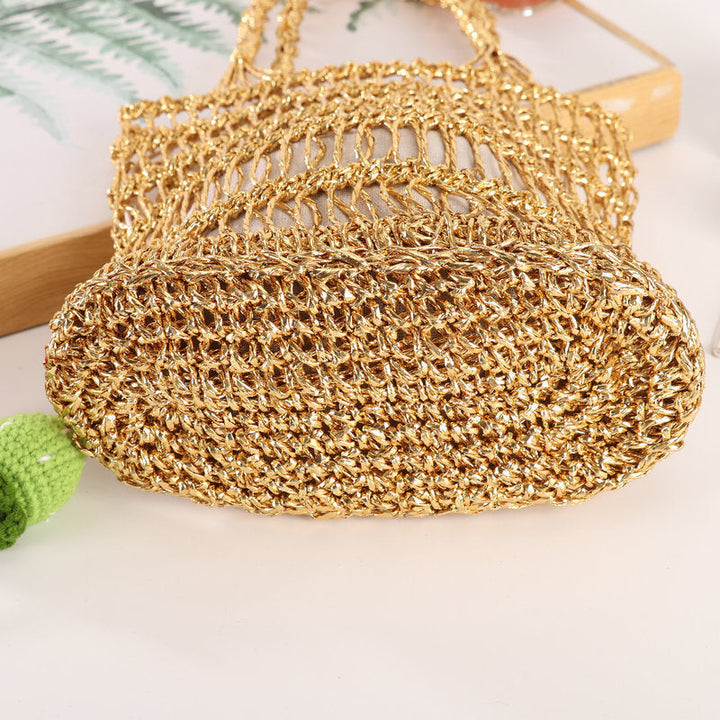 Handwoven net shopper bag Kalsten