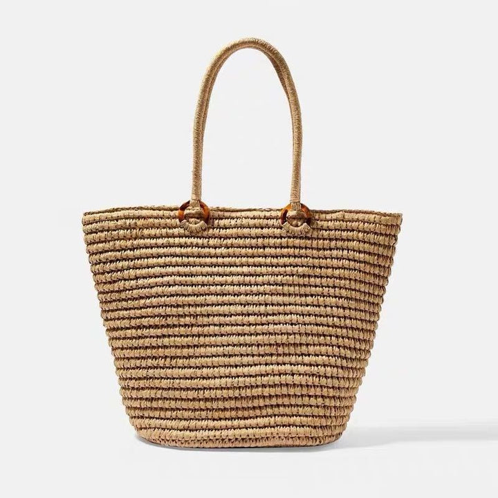 Handmade rattan basket bag with fashionable design Kalsten